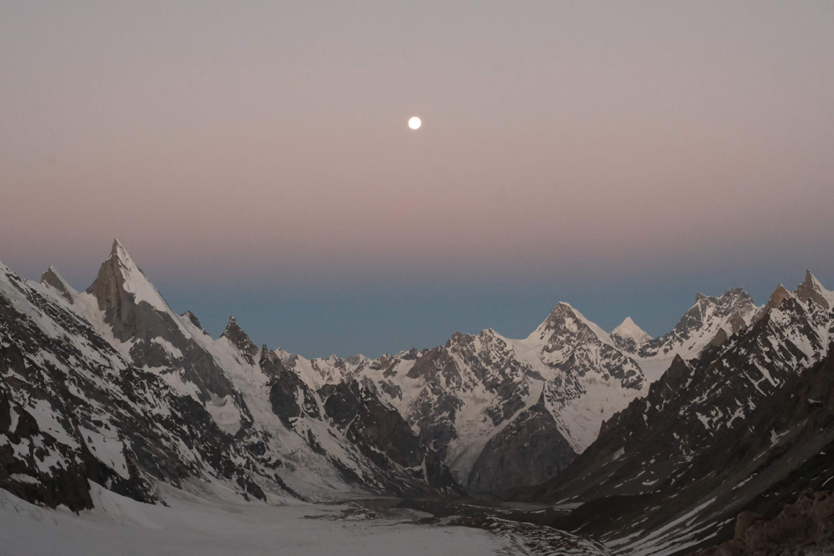 K2 Base Camp Trek Peaks View